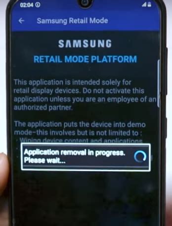 Disable the factory data reset. . Samsung retail mode password 2023